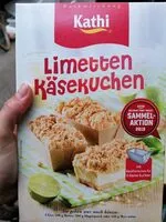 Mängden socker i backmischung Limetten Käsekuchen