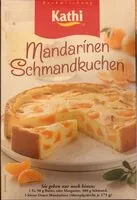 Mängden socker i Mandarinen Schmandkuchen