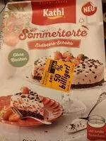 Mängden socker i sommertorte erdbeere