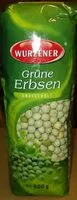 Mängden socker i Erbsen,Grün Ke
