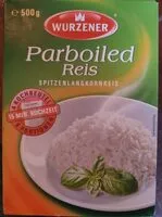 Mängden socker i Parboiled Reis
