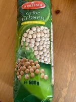 Mängden socker i Gelbe Erbsen