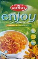 Mängden socker i Enjoy Cornflakes