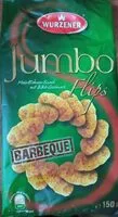 Mängden socker i Jumbo Flips Barbeque