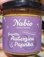 Mängden socker i Gegrillte Aubergine und Paprika