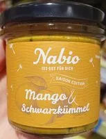 Mängden socker i Mango & Schwarzkümmel