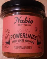 Mängden socker i Powerlinse - Rote Linse Walnuss