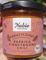 Mängden socker i Paprika Kidneybohne Chili Protein Aufstrich
