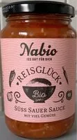 Mängden socker i Reisglück Süss Sauer Sauce