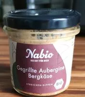 Mängden socker i Gegrillte Aubergine Bergkäse