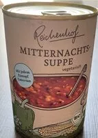 Mängden socker i Mitternachtssuppe Bio