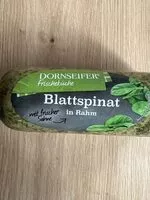 Mängden socker i Blattspinat im Rahm