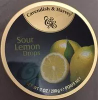 Mängden socker i Harvey Sour Lemon Drops