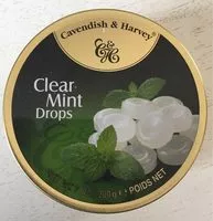 Mängden socker i Clear Mint Drops