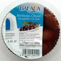 Mängden socker i Amfissis-Oliven