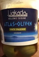 Mängden socker i Atlas-Oliven