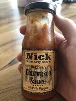 Mängden socker i Brazilian Churrasco Sauce
