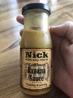 Mängden socker i Nick Caribbian Banana Sauce