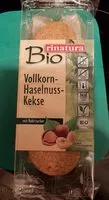 Mängden socker i Vollkorn-Haselnuss-Keske
