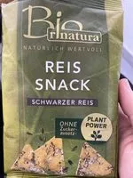 Mängden socker i Reis Snack