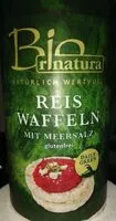 Mängden socker i Bio Reiswaffeln