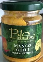 Mängden socker i Mango Chili Brotaufstrich
