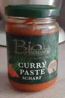 Mängden socker i Curry Paste scharf