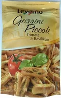 Mängden socker i Grissini Piccoli Tomate & Basilikum