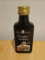 Mängden socker i Zuckercouleur