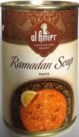 Mängden socker i Ramadan-Suppe (Harira)