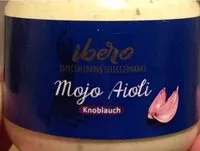 Mängden socker i Mojo Aioli Knoblauch