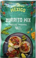 Mängden socker i Burrito Mix