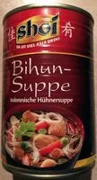 Mängden socker i Bihun Suppe