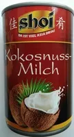 Mängden socker i Kokusnuss-Milch