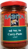 Mängden socker i Curry paste