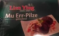 Mängden socker i Mu Errpilze getrocknet