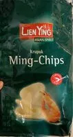 Mängden socker i Krypuk Ming-Chips