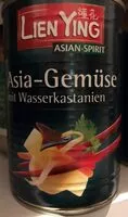 Mängden socker i Asia-Gemüse mit Wasserkastanien