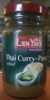 Mängden socker i Curry Paste grün
