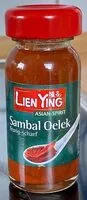 Mängden socker i Sambal Oelek
