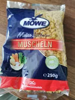 Mängden socker i Nudeln Muschelnudeln