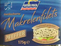 Mängden socker i Geräucherte Makrelenfilets