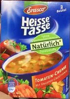 Mängden socker i Heisse Tasse - Tomaten-Creme