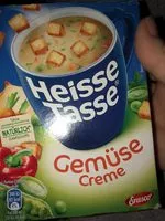 Mängden socker i Gemüsecreme