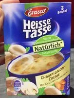 Mängden socker i Heiße Tasse Champignon-Creme