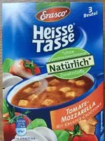 Mängden socker i Heiße Tasse Tomate-Mozzarella