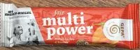 Mängden socker i fair multi power