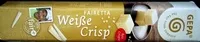 Mängden socker i Weibe crisp