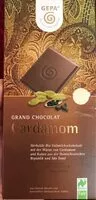Mängden socker i Grand chocolat cardamon