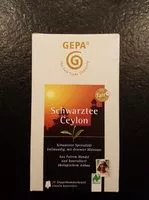 Mängden socker i Schwarztee Ceylon
